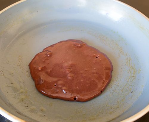 Baking pancake