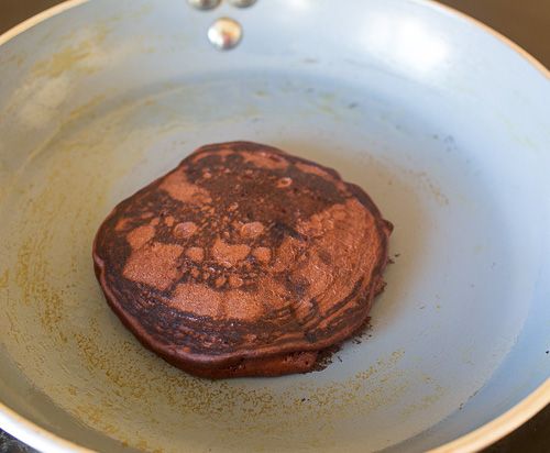 Baking pancake