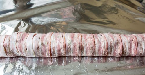 Roll the terrine