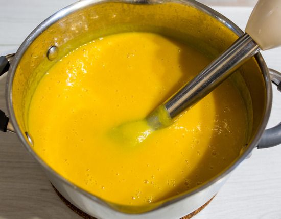 Puree the soup
