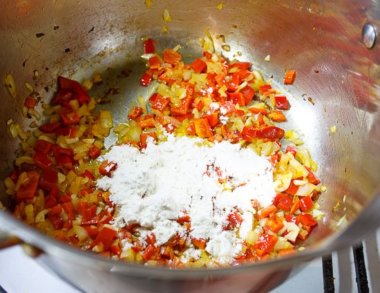 Add flour