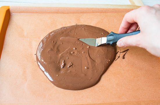 Spread the chocolate