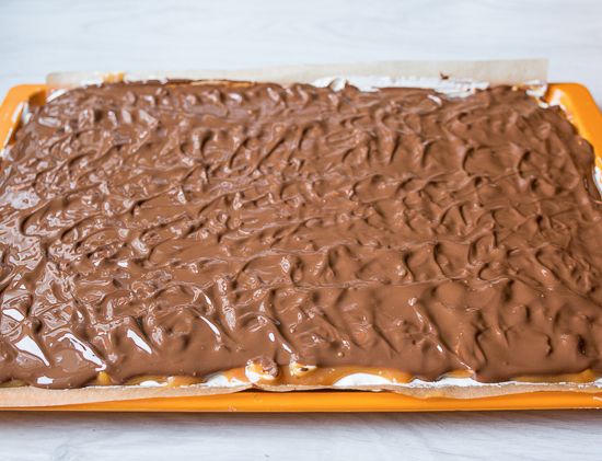 Spread the chocolate