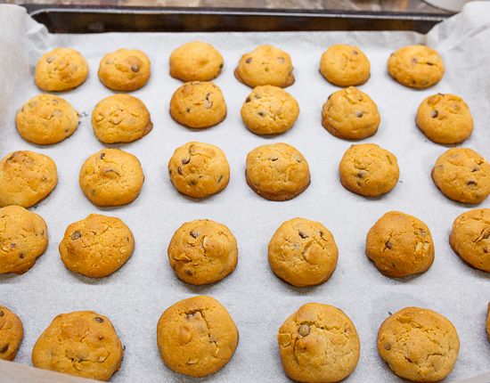 Bake the cookies