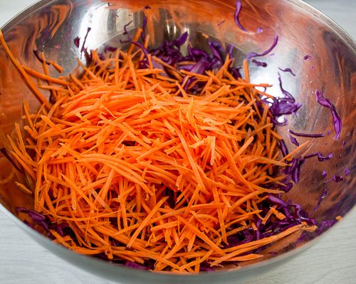 Grate the carrot