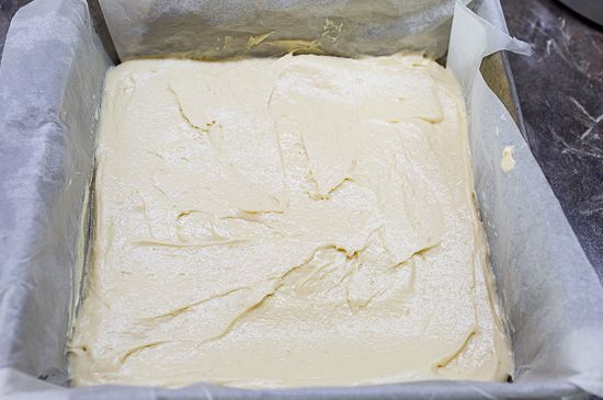 Assembling the cake