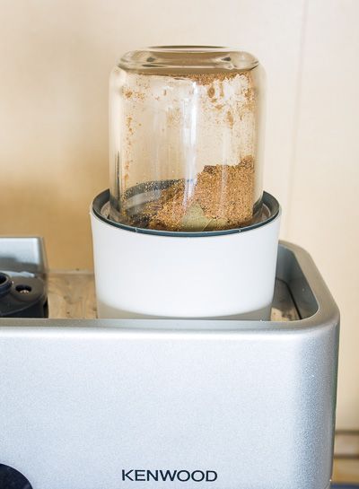 Grind the spices
