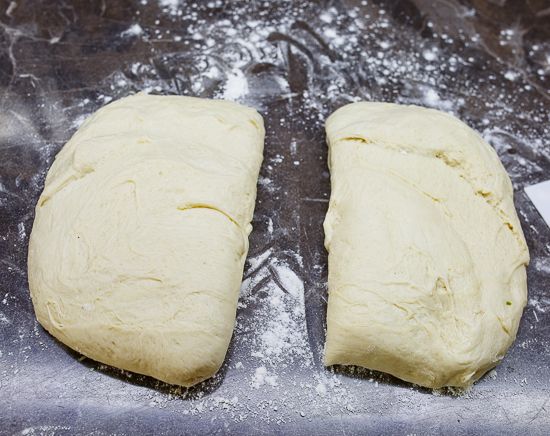 Divide the dough