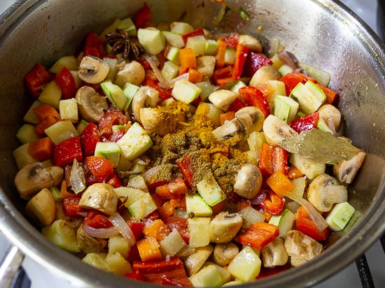 Add spices