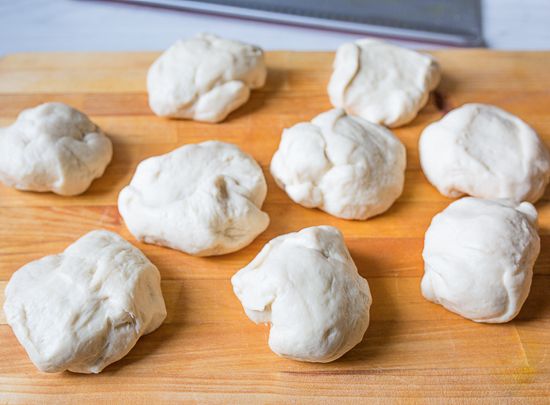Divide the dough