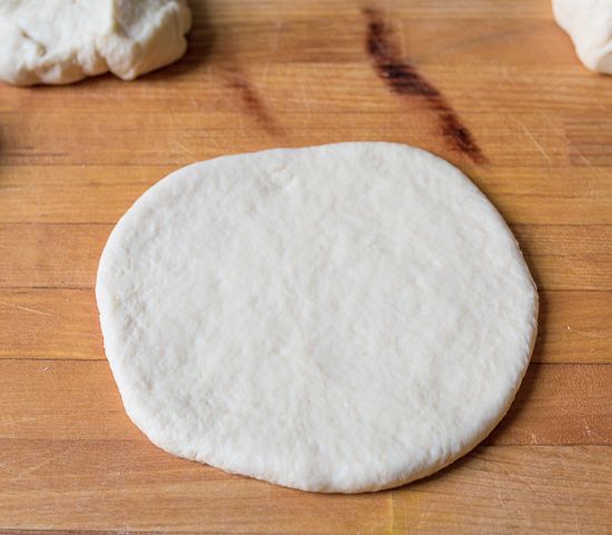 Flatten the dough