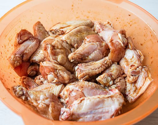 Marinate the chicken