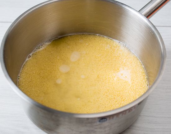 Cook the couscous