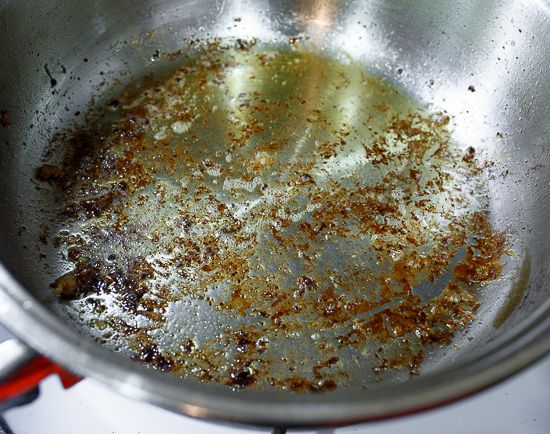 Caramelized juices