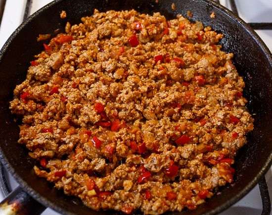 Meat filling
