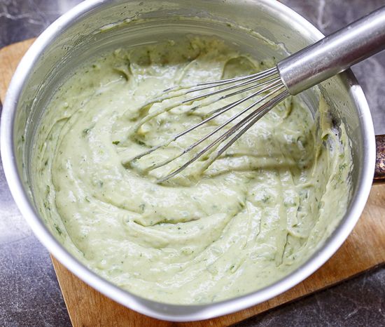 Add pesto