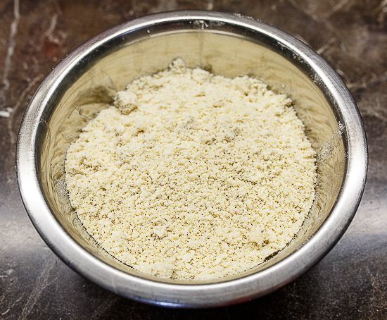 Hazelnut flour mixture