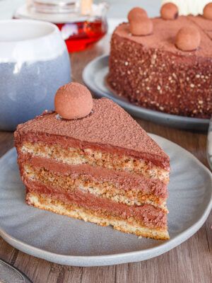 Chocolate Hazelnut Layer Cake