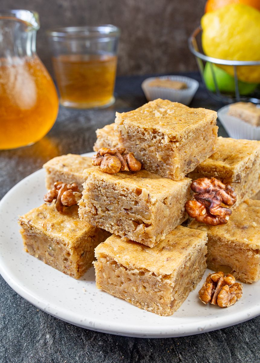 Banana Blondies