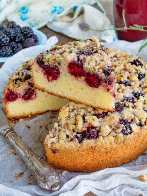 Blackberry Streusel Coffee Cake