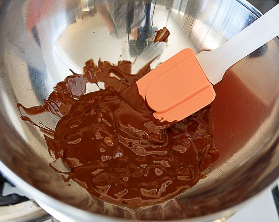 Melt the chocolate
