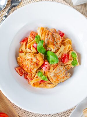 Creamy Tomato Chicken Pasta