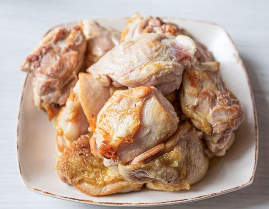Sear the chicken
