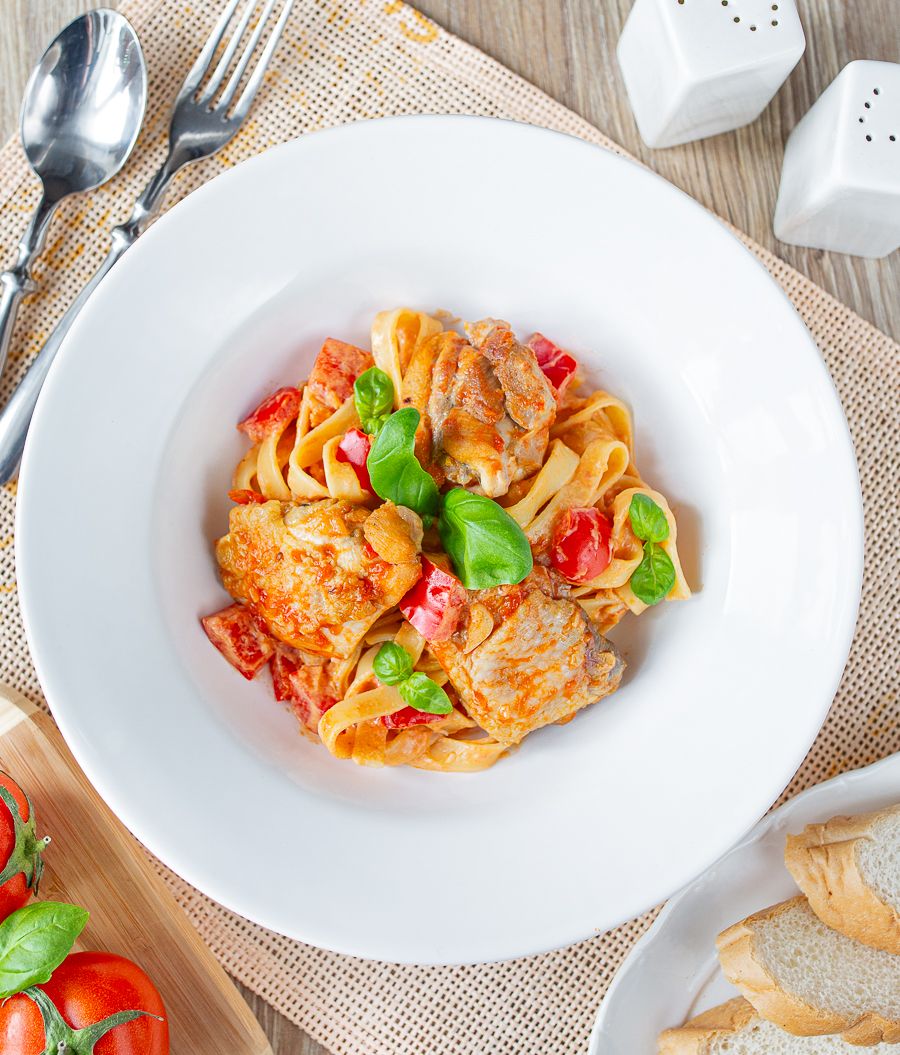 Creamy Tomato Chicken Pasta