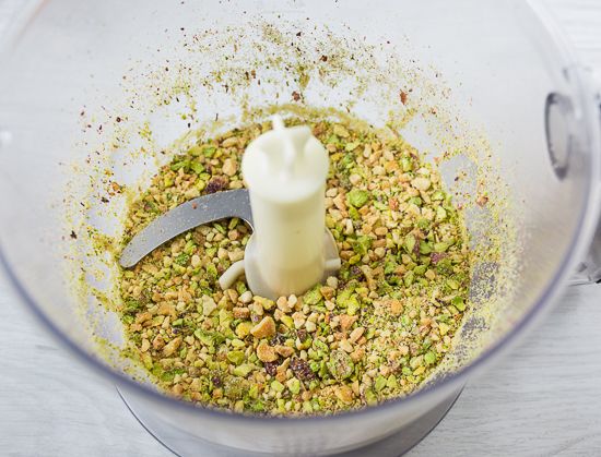 Chop the nuts