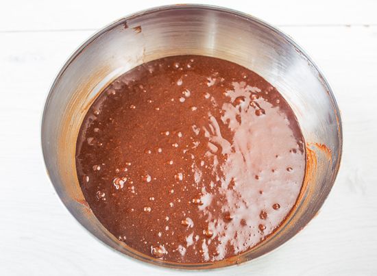 Brownie batter