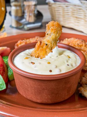 Sour Cream and Mustard Dipping Sauce