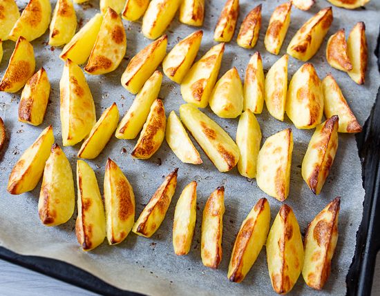 Bake the potatoes