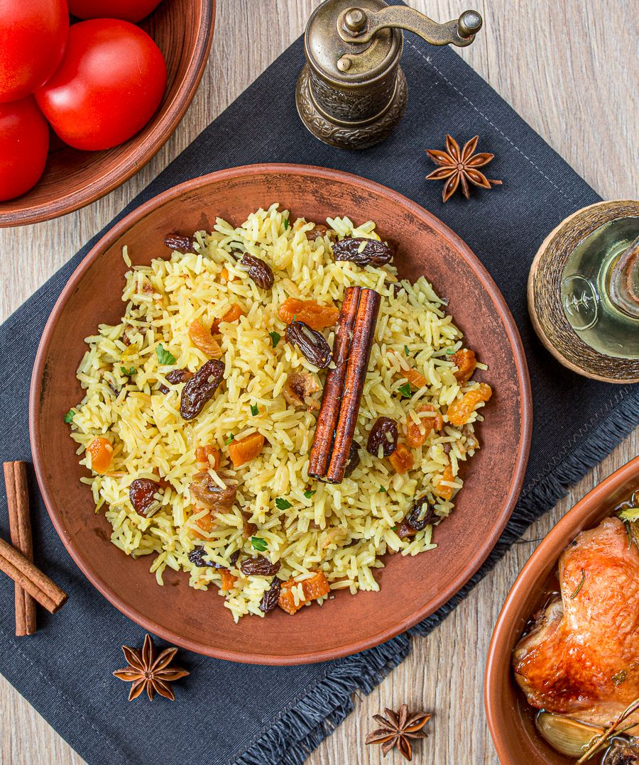 Basmati Pilaf with Dried Fruits
