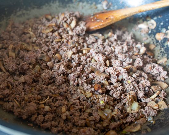 Add ground beef