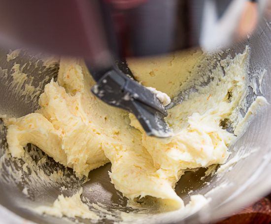 Cream the butter