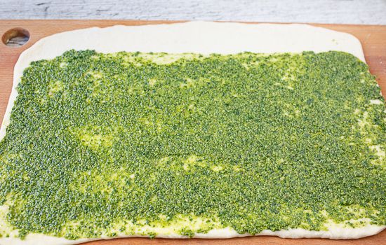 Spread the pesto