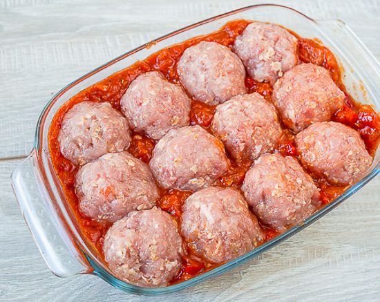 Meatballs in the sauce