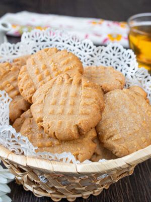 Melt in Your Mouth Peanut Butter Cookies