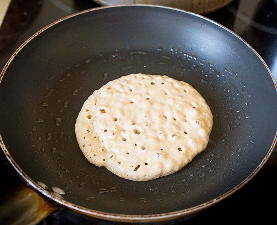 Cook the pancakes