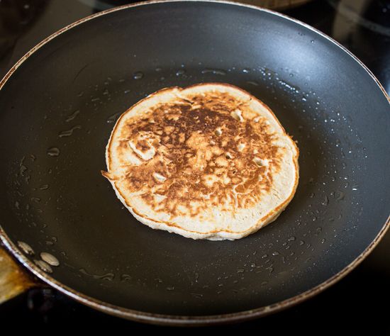 Cook the pancakes