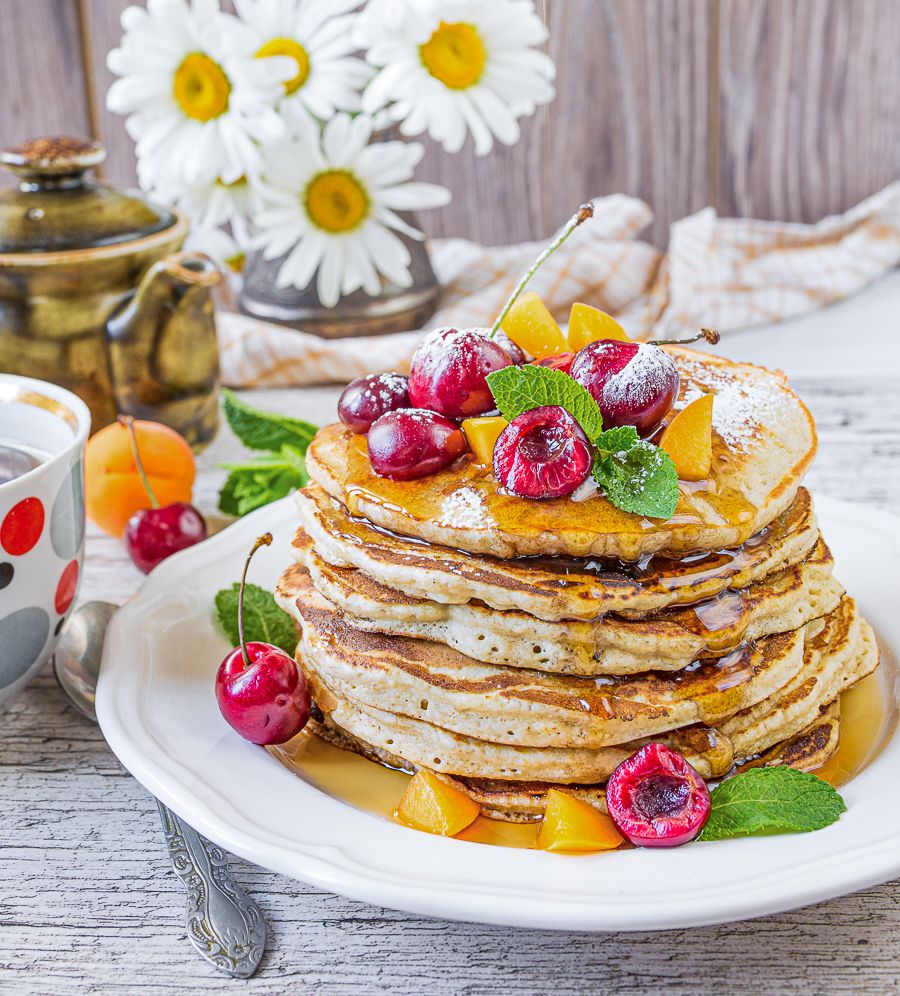 Easy Oatmeal Pancakes