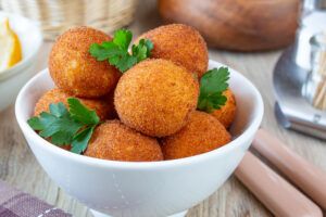 Cheesy Potato Croquettes