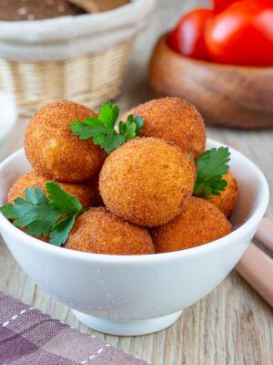 Cheesy Potato Croquettes
