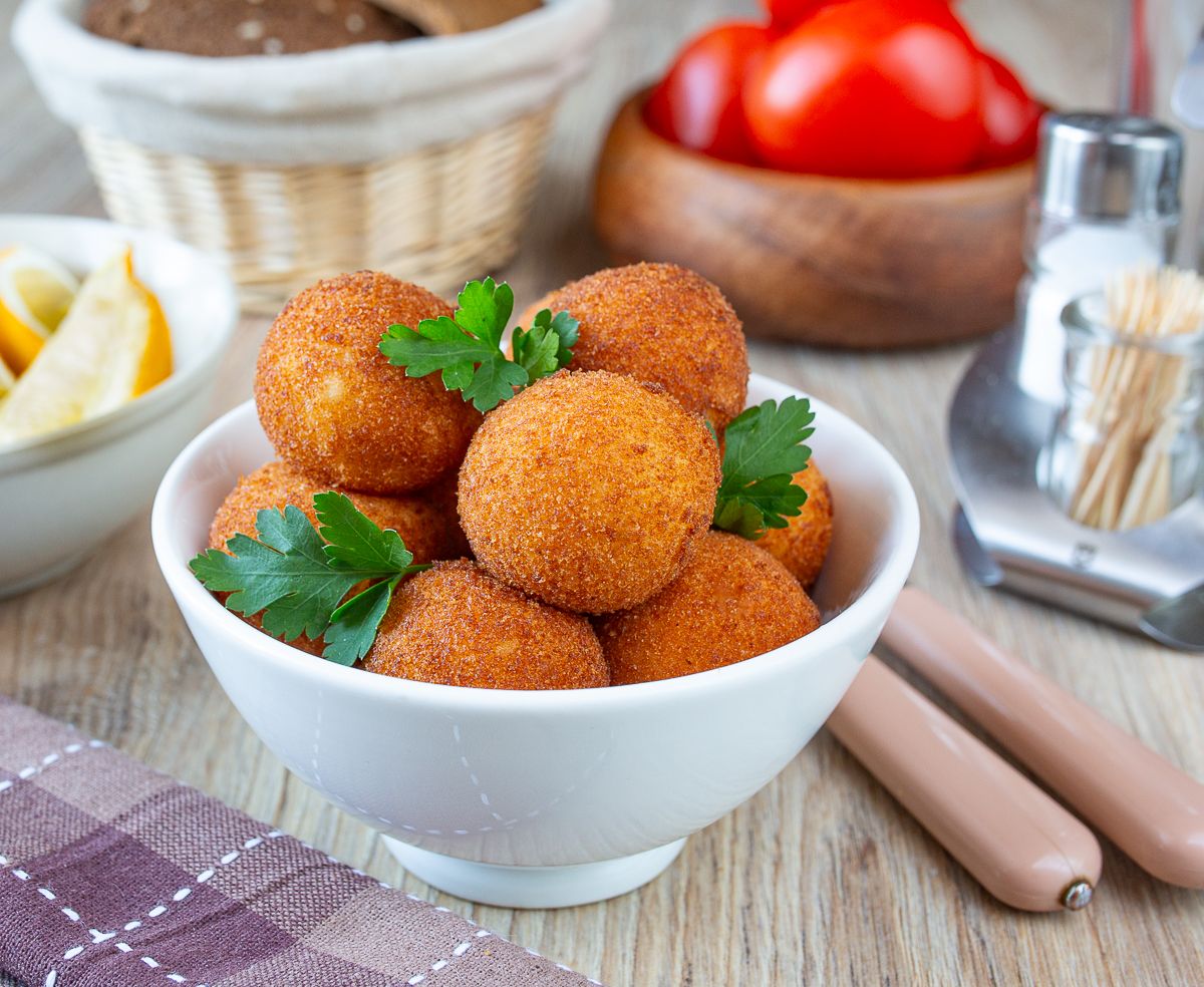 Cheesy Potato Croquettes