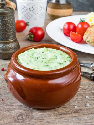 Cheesy Spinach Sauce
