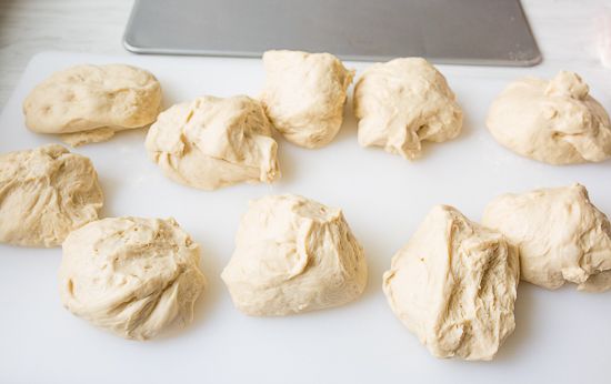 Divide the dough
