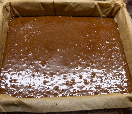 Brownie batter