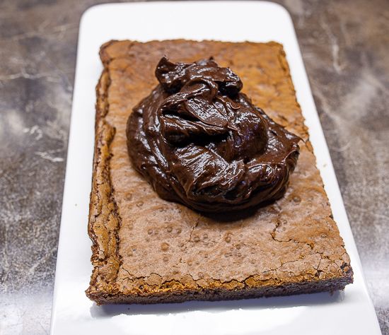 Add the ganache