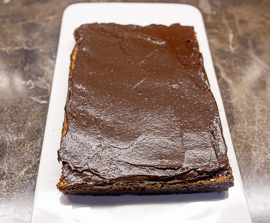 Spread the ganache