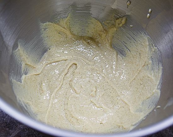 Butter with sugar and tahini